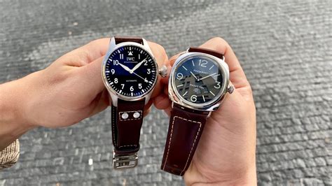 iwc schaffhausen vs panerai|Panerai vs IWC Watches: Brand Comparison .